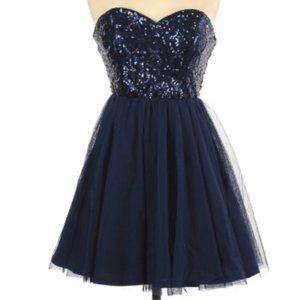 Love Reign Blue Homecoming Dress Junior's 5